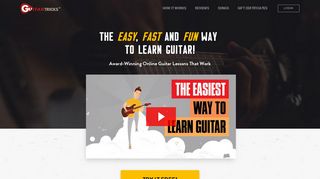 Free Online Guitar Lessons - Easy Step-by-Step Video Lessons