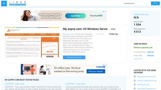 Visit My.acpny.com - IIS Windows Server.