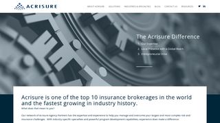 Acrisure | Top 10 Insurance Brokerages in the World