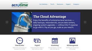 Log In to Your AcroTime Account - AcroTime Workforce Management
