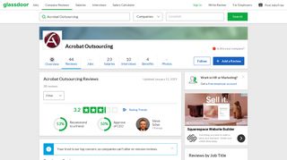 Acrobat Outsourcing Reviews | Glassdoor