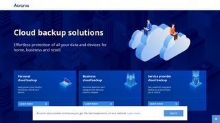 Cloud Backup Solutions 2019 | Acronis.com
