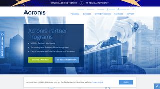 Acronis Partner Programs