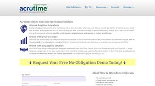 AcroTime Workforce Management | AcroTime Online Time and ...