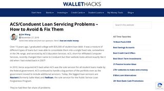 ACS/Conduent Loan Servicing Problems - How to Avoid & Fix Them
