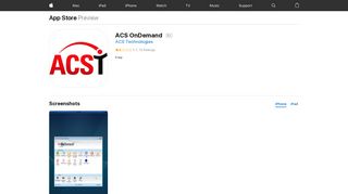ACS OnDemand on the App Store - iTunes - Apple