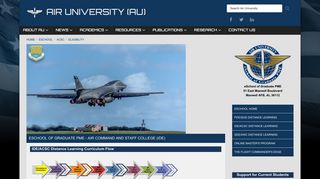 Air University (AU) > eSchool > ACSC > Eligibility