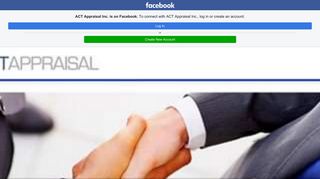 ACT Appraisal Inc. - Home - Facebook Touch