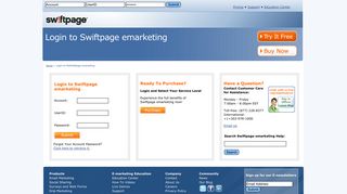 Login | Swiftpage emarketing