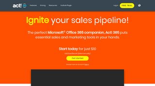 Act! 365: Sales Pipeline Management & Marketing Tools