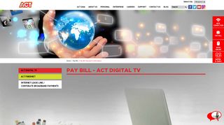 Pay Bill Payment confirmation success | ACTCORP - ACT Fibernet