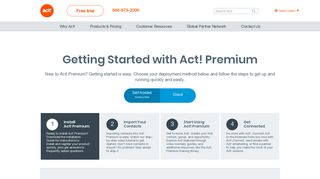 Getting Started with Act! Premium Cloud