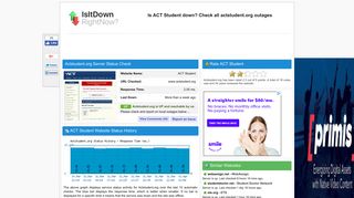 Actstudent.org - Is ACT Student Down Right Now?