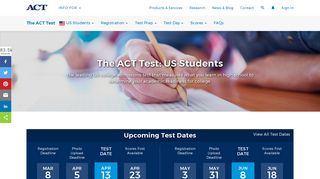 The ACT Test for Students | ACT