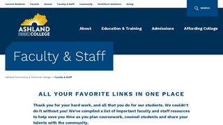 Faculty & Staff | ACTC