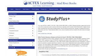 StudyPlus+ - Actex