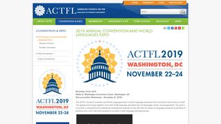 2019 Annual Convention and World Languages Expo - actfl