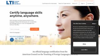 Language Testing International | Validated and Certified Language ...