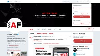Action Fraud (@actionfrauduk) | Twitter