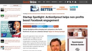 Startup Spotlight: ActionSprout helps non-profits boost Facebook ...