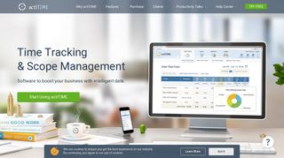 actiTIME - Time Tracking & Scope Management Software
