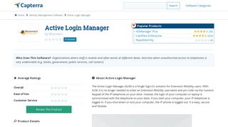 Active Login Manager Reviews and Pricing - 2019 - Capterra