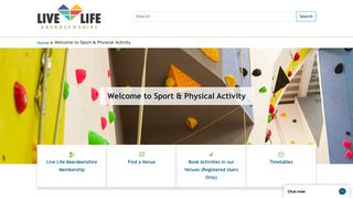 Sports and activity charges - pay monthly – standard - Aberdeenshire ...