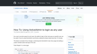 How To: Using ActiveAdmin to login as any user · plataformatec/devise ...