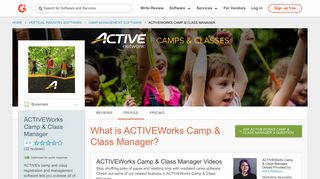 ACTIVEWorks Camp & Class Manager | G2 Crowd