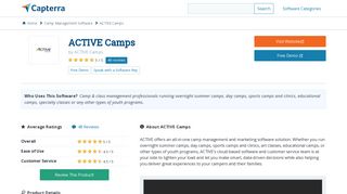ACTIVE Camps Reviews and Pricing - 2019 - Capterra