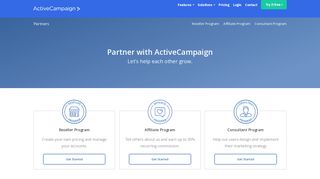 Reseller and Affiliate Programs - ActiveCampaign Partnership