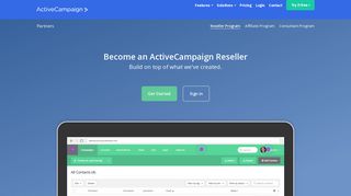 Email & Marketing Automation Reseller Program | ActiveCampaign