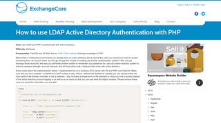 How to use LDAP Active Directory Authentication with PHP ...