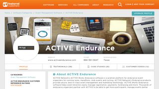 75 Customer Reviews & Customer References of ACTIVE Endurance ...