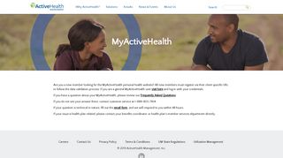 MyActiveHealth | ActiveHealth Management