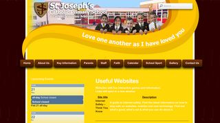 Useful Websites - St Joseph's Catholic Primary School