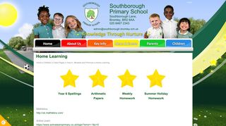 Home Learning | Southborough Primary School