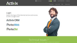 Client Access | Login. Select the logo of the desired service ... - Activix