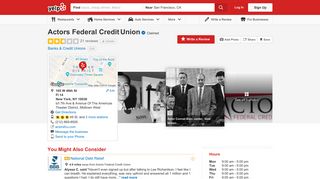 Actors Federal Credit Union - 21 Reviews - Banks & Credit Unions ...