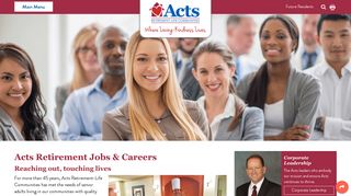 Careers - ACTS Retirement-Life Communities