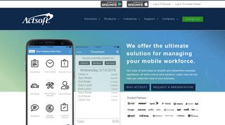 Actsoft Inc. | Fleet Tracking, GPS, Employee & Mobile Management ...
