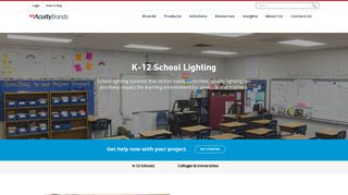 School Lighting Fixtures | LED Lighting for Schools - Acuity Brands