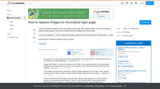 How to replace images on Acumatica login page - Stack Overflow