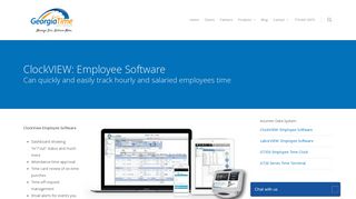 ClockVIEW: Employee Software – Georgia Time Recorder