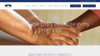 Web Time Entry Desktop - Acumen Fiscal Agent