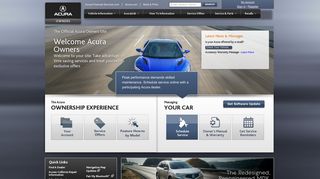 Acura | Owners Assistance | m.acura.com