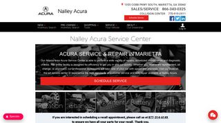 Acura Service Center | Acura Auto Repair Marietta & Atlanta