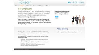 Sterling I-Check ™ : Employment Screening Solution for Small ...