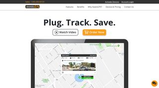 AwareGPS | Plug. Track. Save.