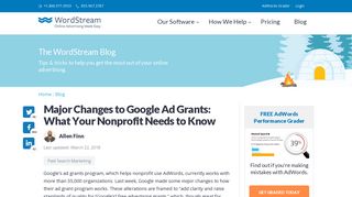 Major Changes to Google Ad Grants: What Your Nonprofit Needs to ...